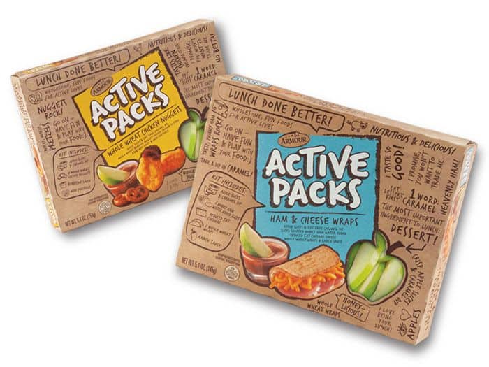 Active packaging of the article